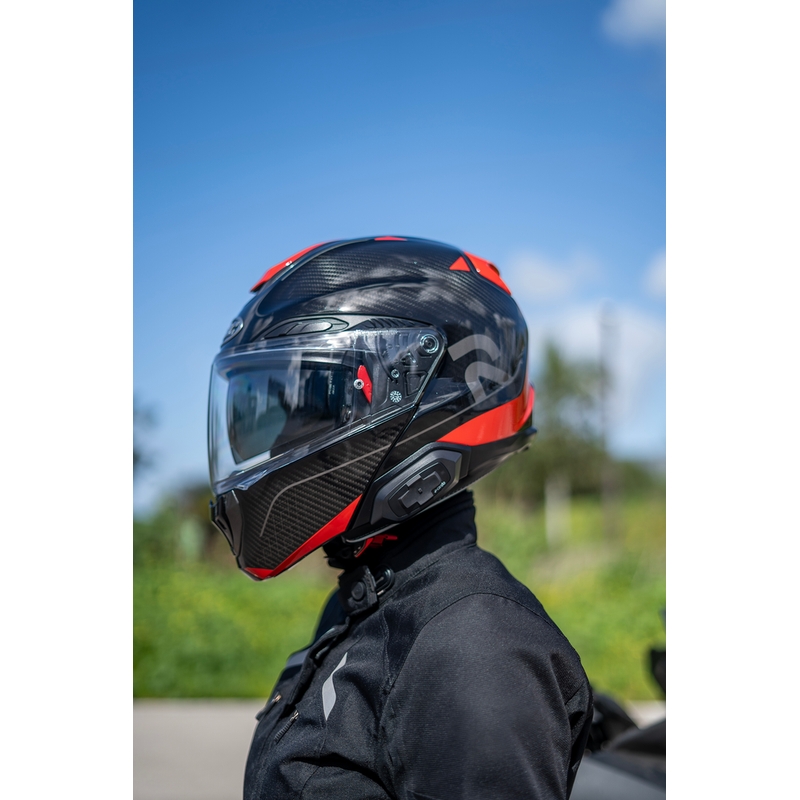 Interkom motocyklowy Cardo HJC Packtalk czarny