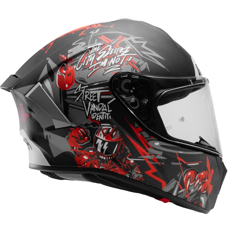 Kask motocyklowy integralny Airoh Spark 2 Cruze matowo-czarno-szary