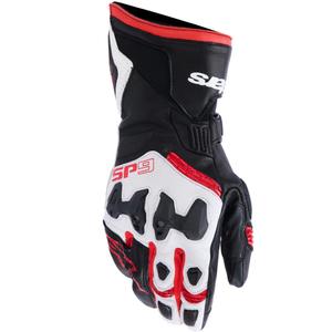 Rękawice motocyklowe Alpinestars SP-9 czarno-biało-czerwone