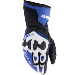 Rękawice motocyklowe Alpinestars SP-9 niebiesko-biało-czarne