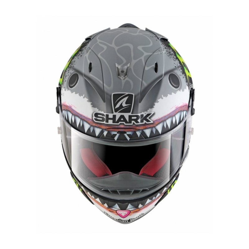Integralny kask motocyklowy SHARK RACE R-PRO Lorenzo White Shark