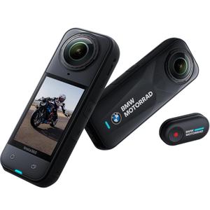 Kamera sportowa Insta360 X5 BMW Motorrad Edition w kolorze czarnym
