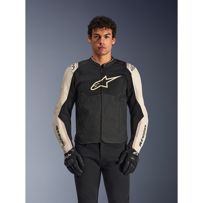 Kurtka motocyklowa Alpinestars T-SPS Air V2 czarno-piaskowa