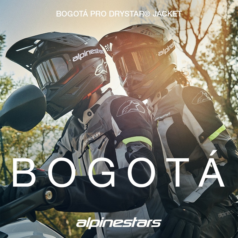 Spodnie motocyklowe Alpinestars Bogota Pro Drystar 3 czarne - II. gatunek - II. jakość