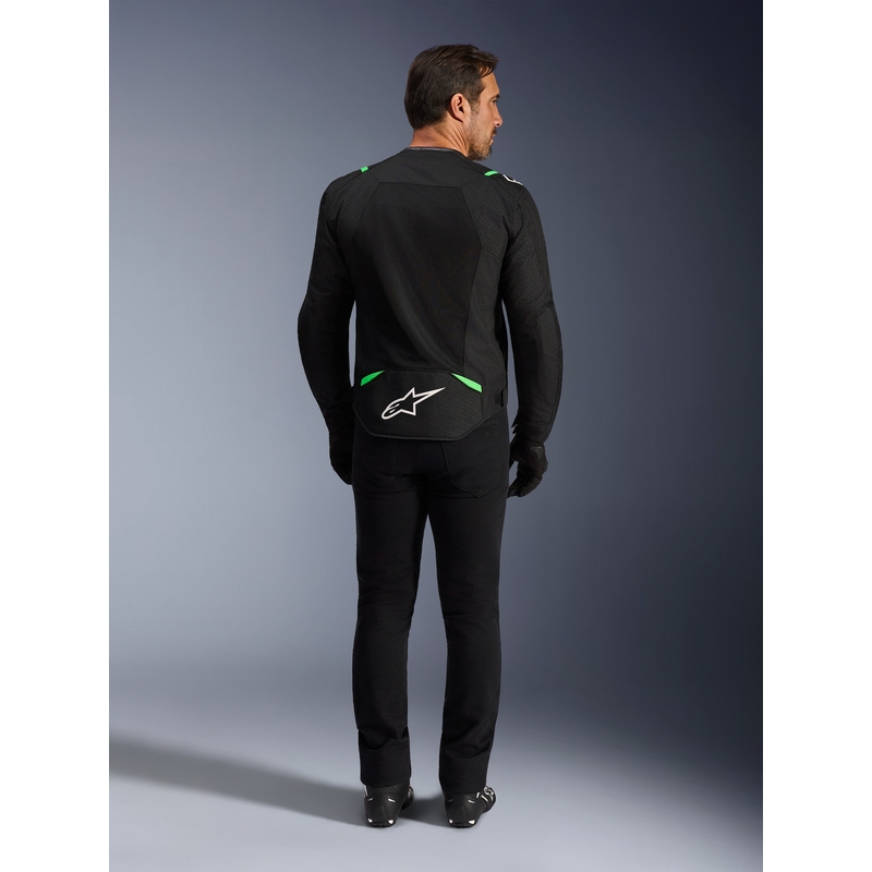 Kurtka motocyklowa Alpinestars T-SPS Air V2 czarno-fluo zielona