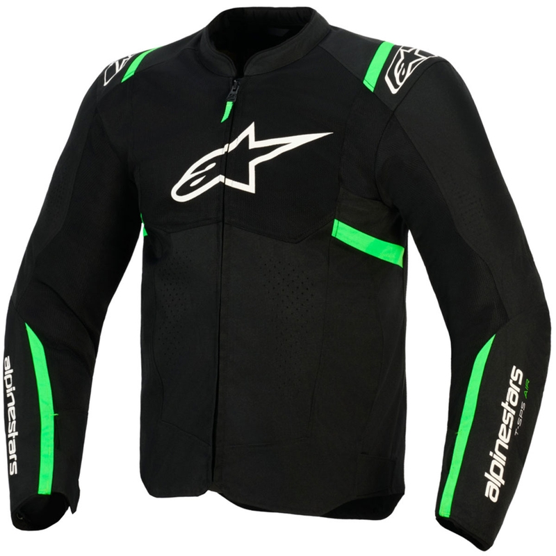 Kurtka motocyklowa Alpinestars T-SPS Air V2 czarno-fluo zielona