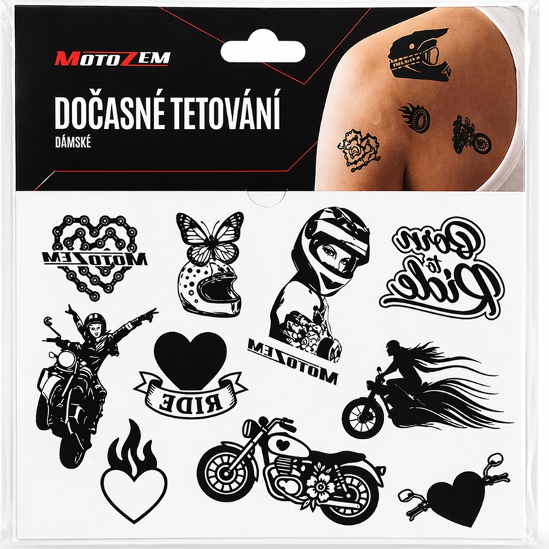 Tymczasowy tatuaż MotoZem Women