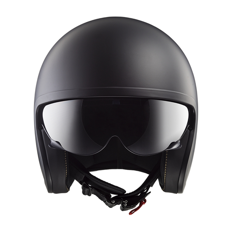 Kask motocyklowy otwarty LS2 OF599 Spitfire II Solid matowy czarny - II. jakość