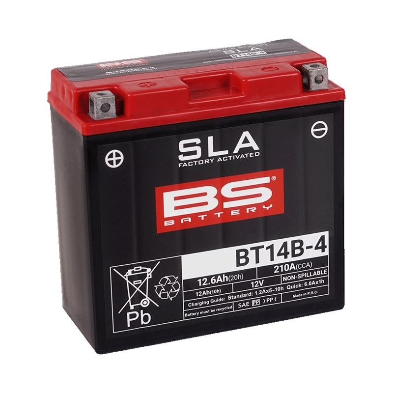 Akumulator motocyklowy aktywowany fabrycznie BS-BATTERY SLA - II. gatunek - II. jakość