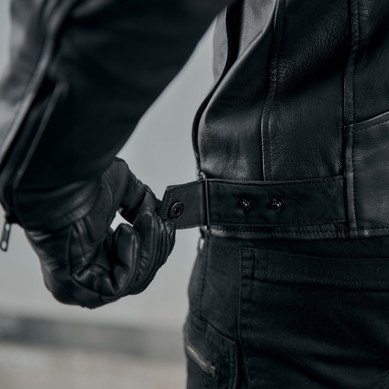 Kurtka motocyklowa Rebelhorn Impala czarna - II gatunek - II. jakość