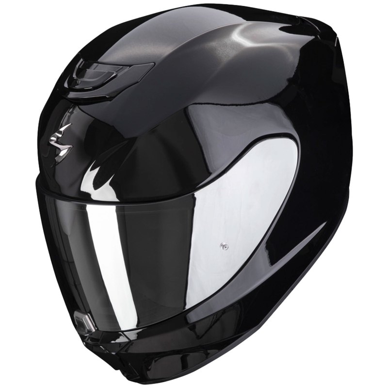 Kask motocyklowy integralny Scorpion EXO-391 Solid, czarny połysk - II gatunek - II. jakość