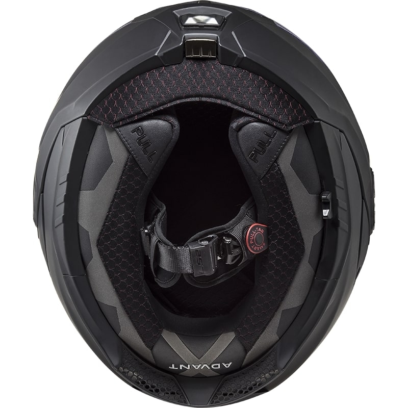 Kask motocyklowy typu flip-up LS2 FF901 Advant X Solid czarny matowy - II gatunek - II. jakość