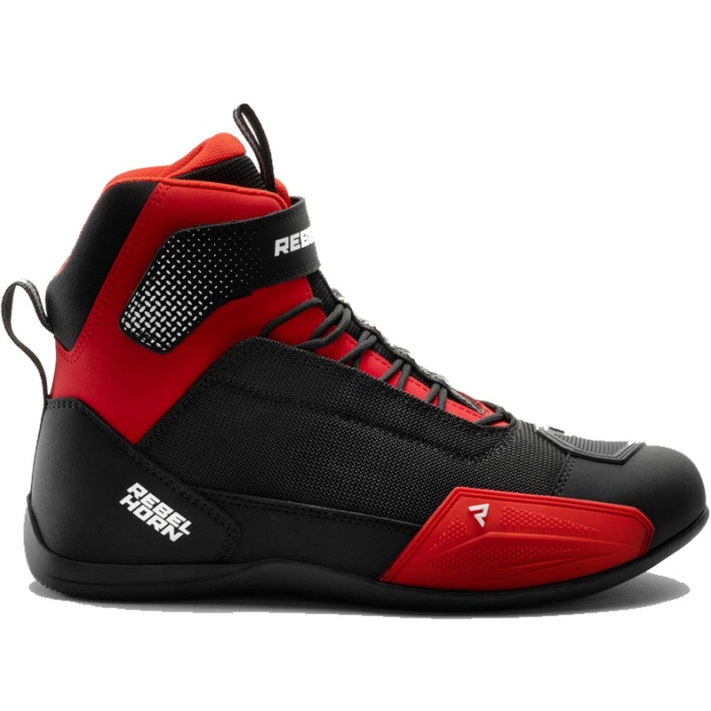 Buty motocyklowe Rebelhorn Swift czarno-czerwone - II gatunek - II. jakość