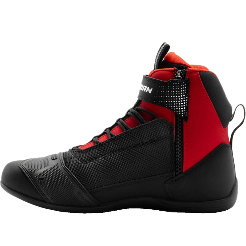 Buty motocyklowe Rebelhorn Swift czarno-czerwone - II gatunek - II. jakość