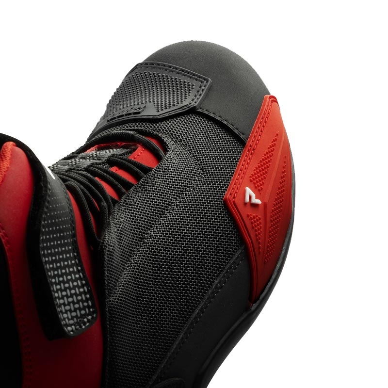 Buty motocyklowe Rebelhorn Swift czarno-czerwone - II gatunek - II. jakość