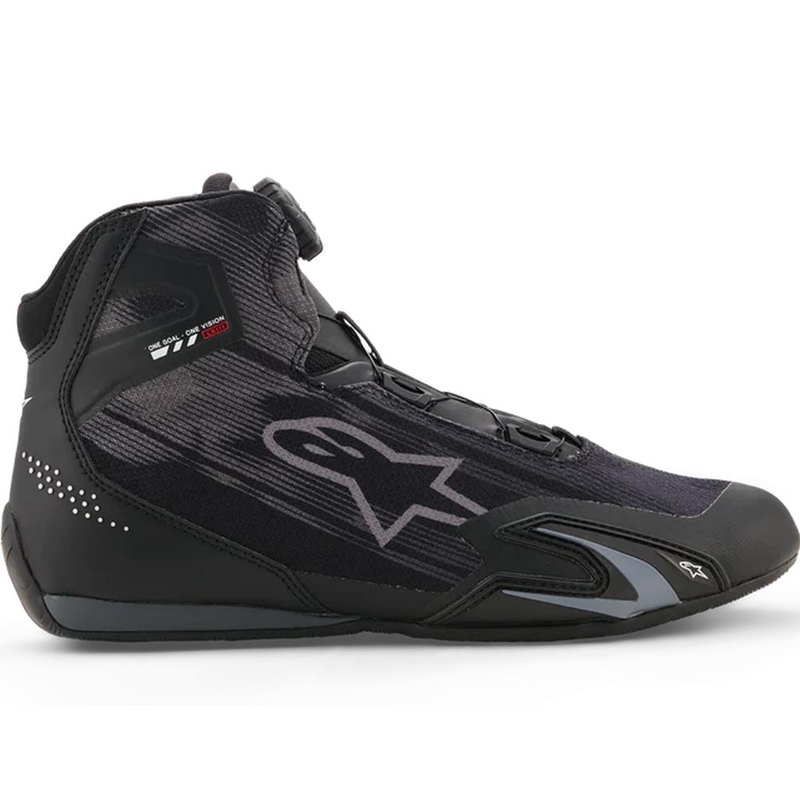 Buty motocyklowe Alpinestars Celer Vented w kolorze czarno-ciemnoszarym