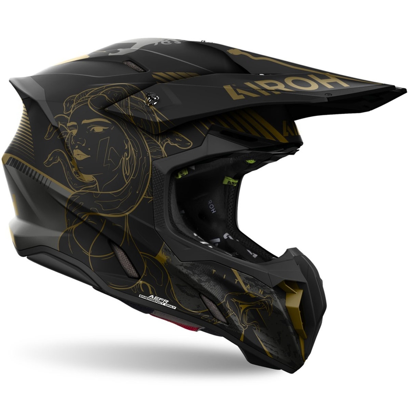 Kask motocrossowy Airoh Twist 3 Titan matowy