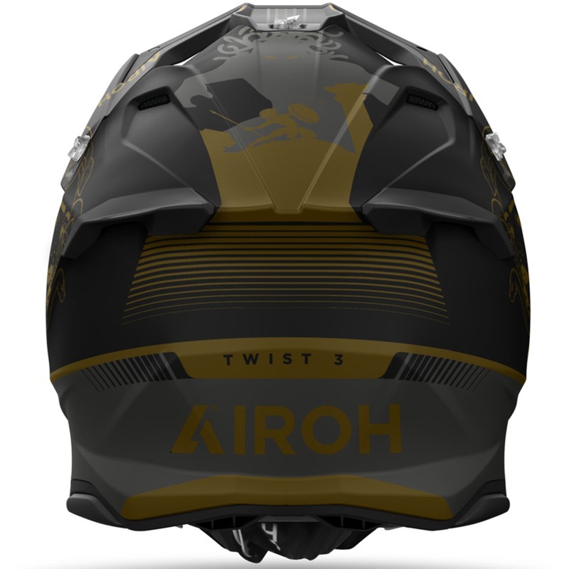 Kask motocrossowy Airoh Twist 3 Titan matowy
