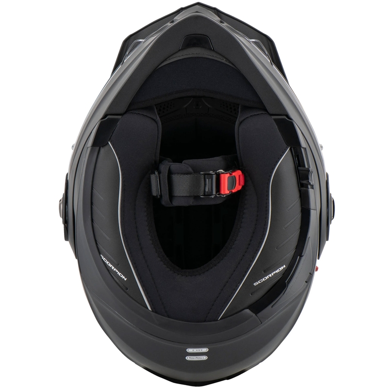 Kask motocyklowy SCORPION ADX-2 Solid perłowo-czarny mat