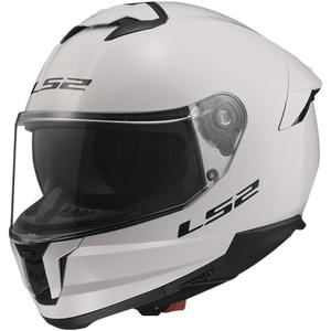 Kask motocyklowy integralny LS2 FF808 Stream II biały połysk