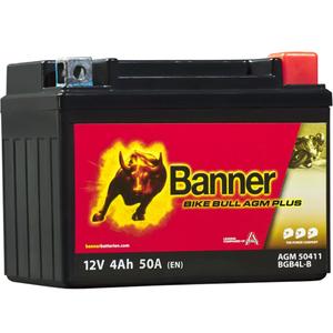 Akumulator AGM Banner Bike Bull AGM PLUS 504 11 / BGB4L-B - GB4L-B