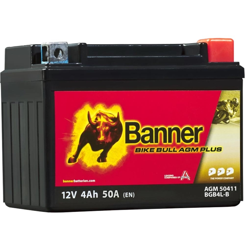 Akumulator AGM Banner Bike Bull AGM PLUS 504 11 / BGB4L-B - GB4L-B