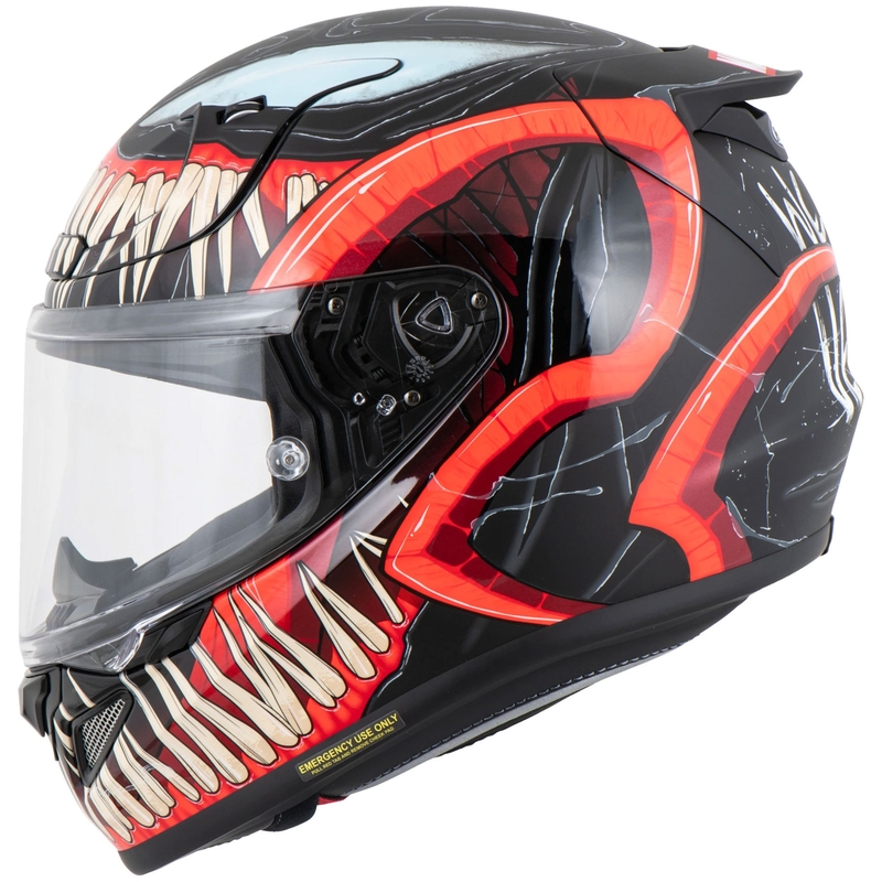 Kask motocyklowy integralny HJC RPHA 12 Venom 3 Marvel czarno-czerwony