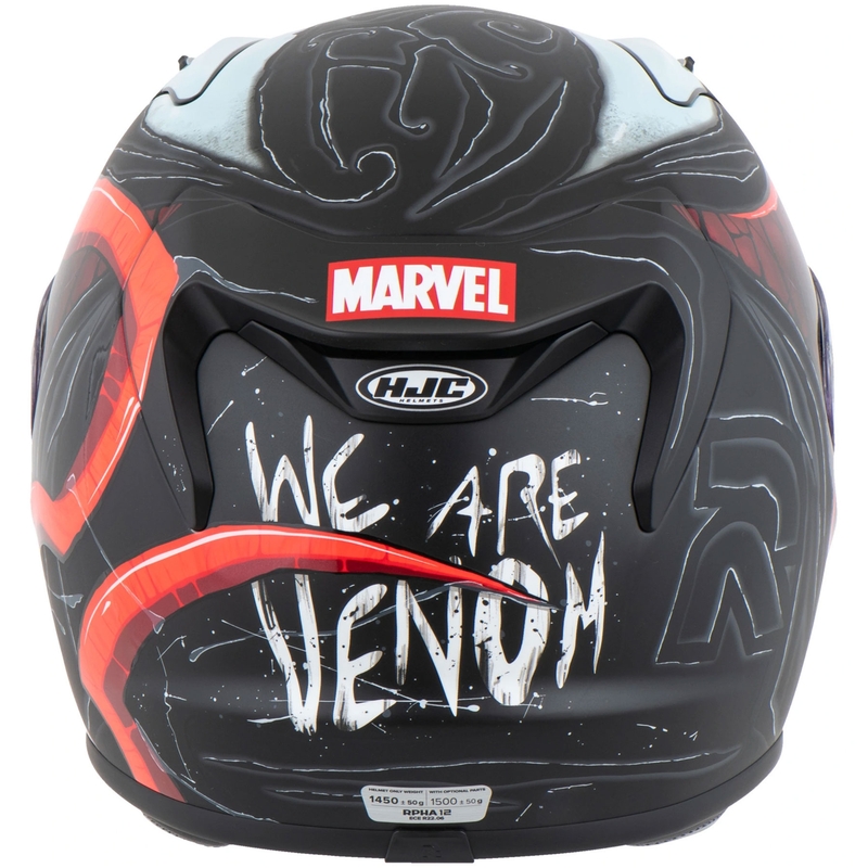 Kask motocyklowy integralny HJC RPHA 12 Venom 3 Marvel czarno-czerwony