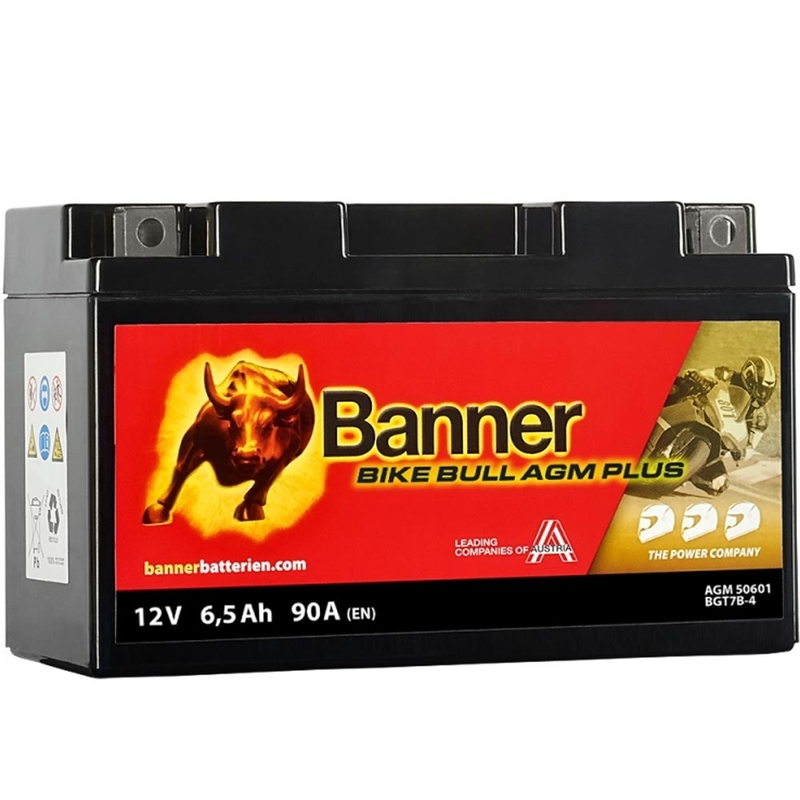 Akumulator AGM Banner Bike Bull AGM PLUS AGM PLUS 506 01 / BGT7B-4 - GT7B-4