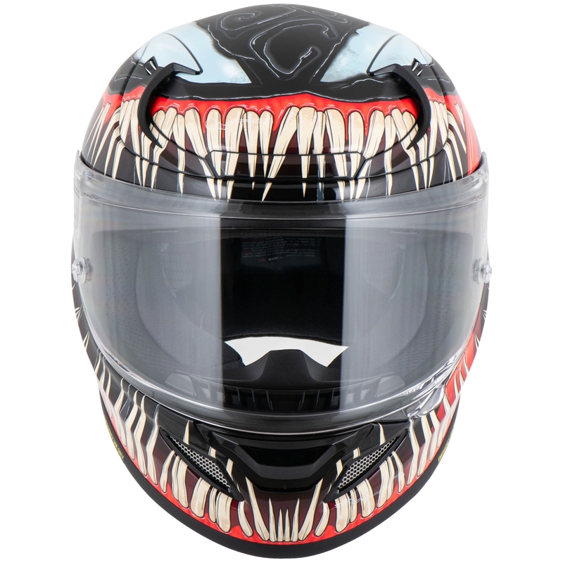 Kask motocyklowy integralny HJC RPHA 12 Venom 3 Marvel czarno-czerwony