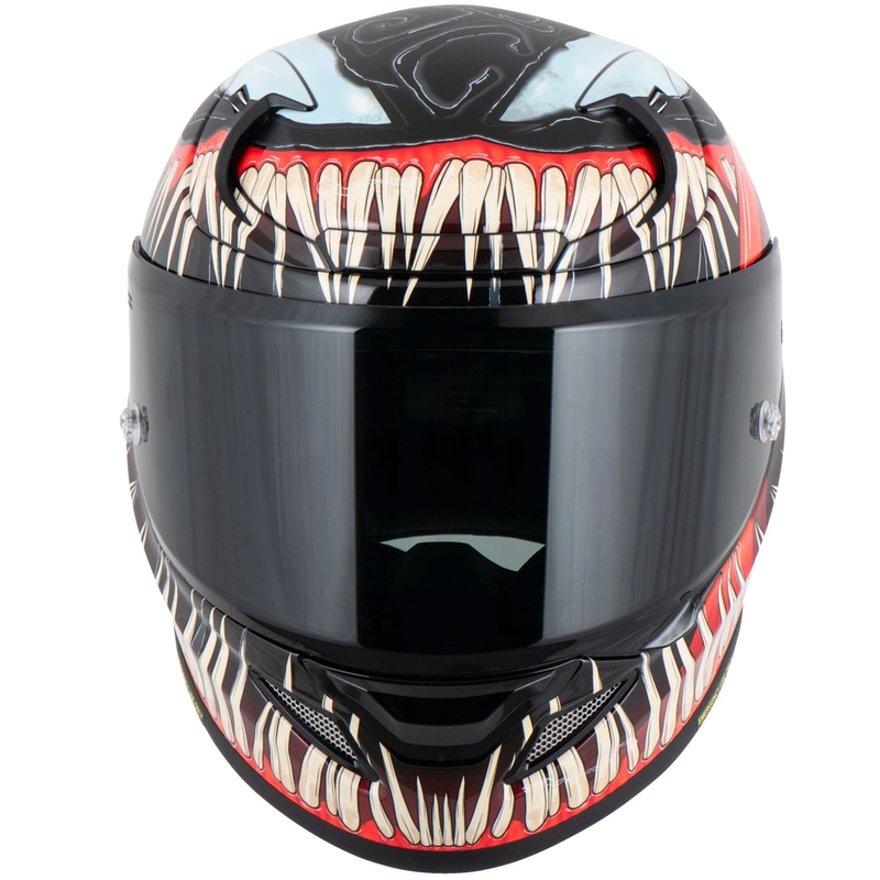 Kask motocyklowy integralny HJC RPHA 12 Venom 3 Marvel czarno-czerwony