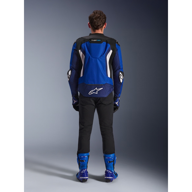 Kurtka motocyklowa Alpinestars T-GP Air niebiesko-biało-czarna