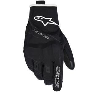 Rękawice motocyklowe Alpinestars MOBLAST WATERPROOF czarno-białe ecru
