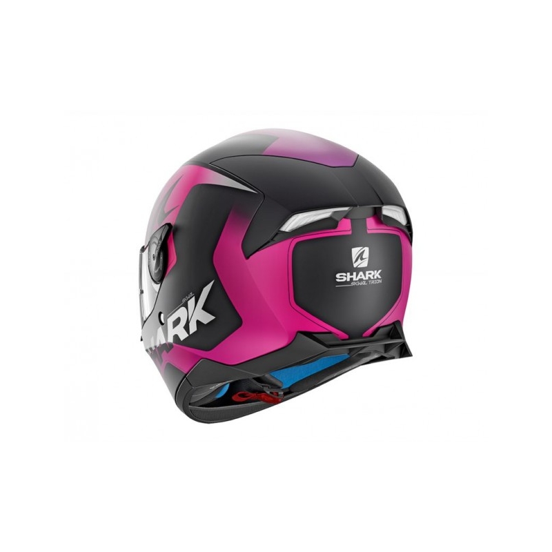 Damski kask integralny SHARK SKWAL 2 Trion Mat czarno-różowy