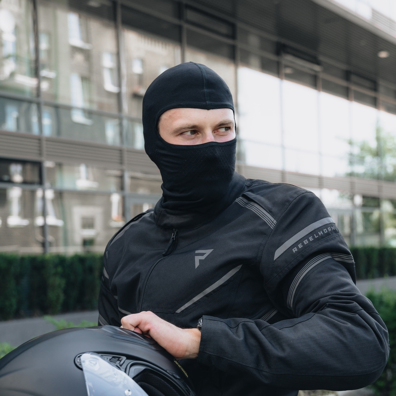 Kaptur do kasku Rebelhorn Freeze II w kolorze czarnym