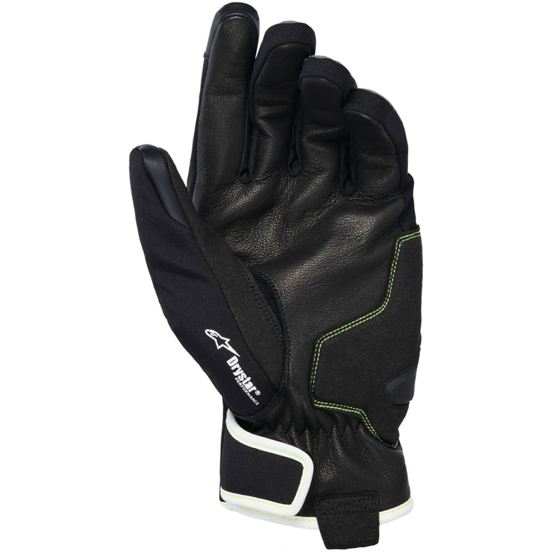 Rękawice motocyklowe Alpinestars MOBLAST WATERPROOF szaro-czarno-fluo-żółto-białe