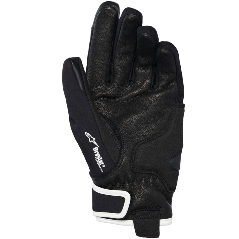 Rękawice motocyklowe damskie Alpinestars STELLA MOBLAST WATERPROOF czarno-białe, ecru