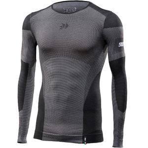 Funkcjonalna koszulka z długim rękawem SIXS BT TS2L V2 czarny karbon