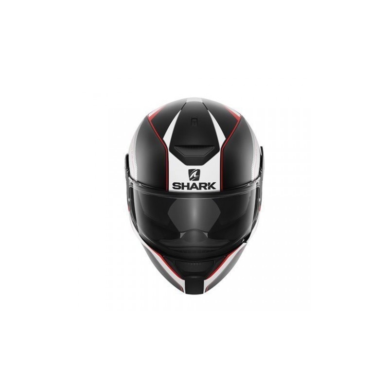 Integralny kask motocyklowy SHARK D-SKWAL Rakken czarno-biało-czerwony