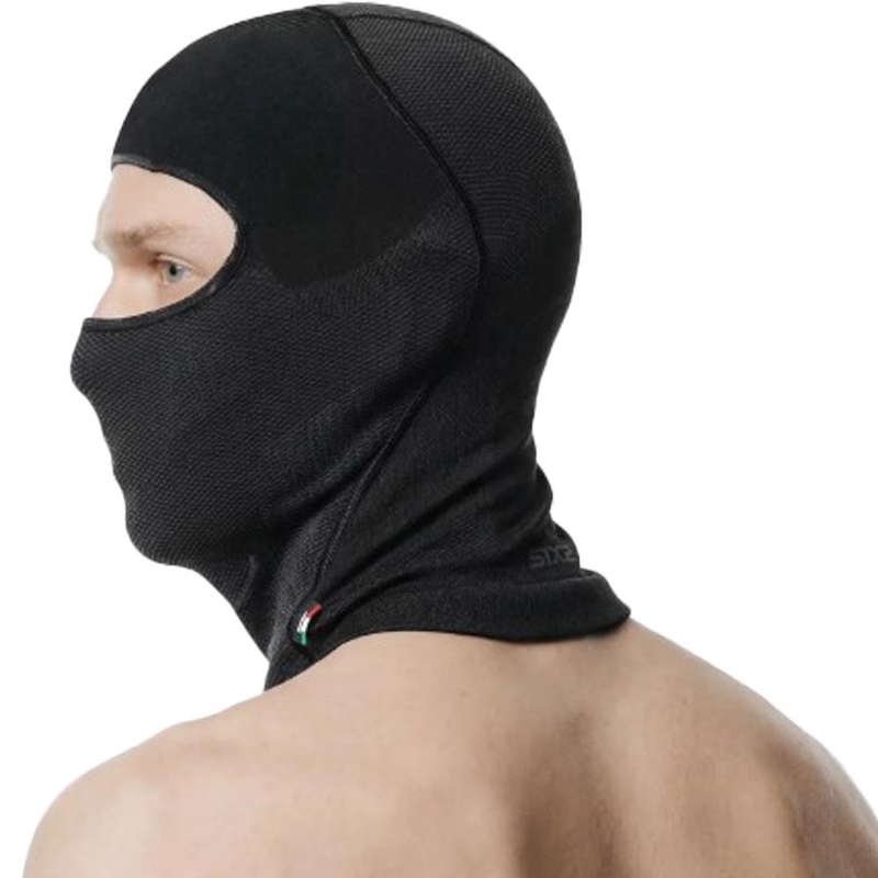Kaptur na kask SIXS BT DBXL V2 czarno-ciemnoszary
