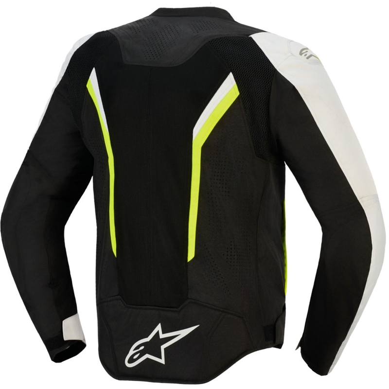 Kurtka motocyklowa Alpinestars AST V3 Air biało-fluo żółto-czarna