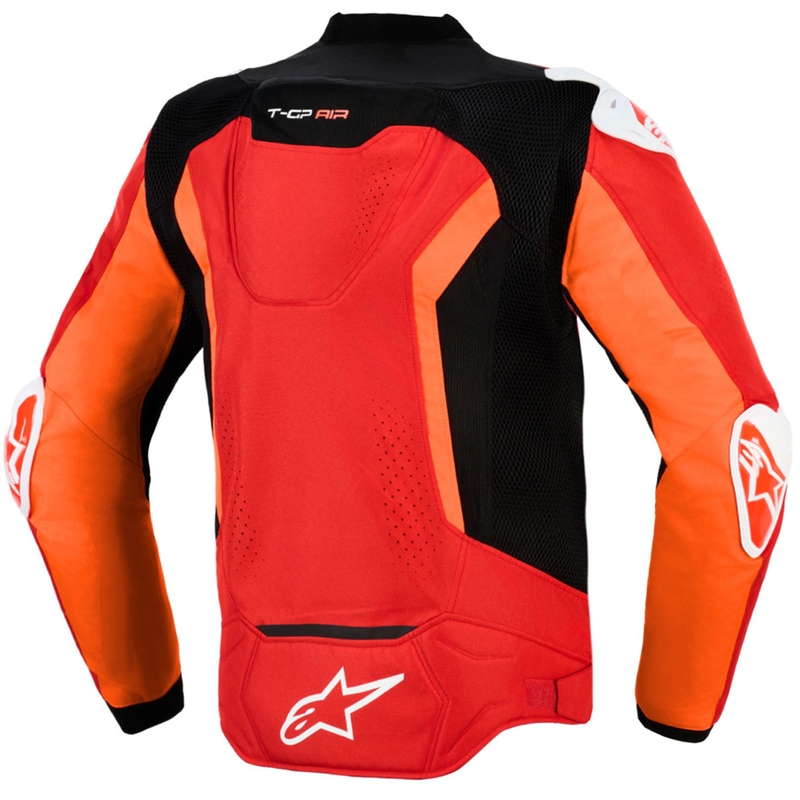 Kurtka motocyklowa Alpinestars T-GP Air czerwono-fluo czerwono-biało-czarna