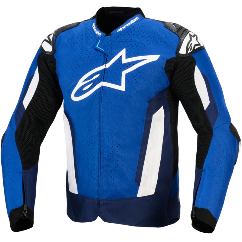 Kurtka motocyklowa Alpinestars T-GP Air niebiesko-biało-czarna