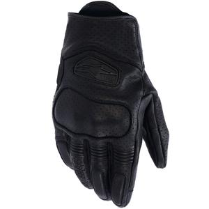 Rękawice motocyklowe Alpinestars Mustang V3 czarno-czarne