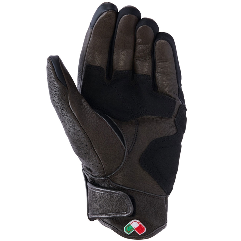 Rękawice motocyklowe Alpinestars Mustang V3 brązowo-czarne