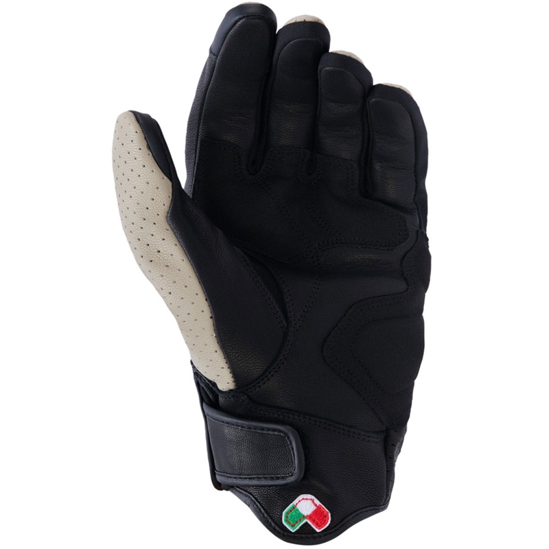Rękawice motocyklowe Alpinestars Mustang V3 beżowo-czarne