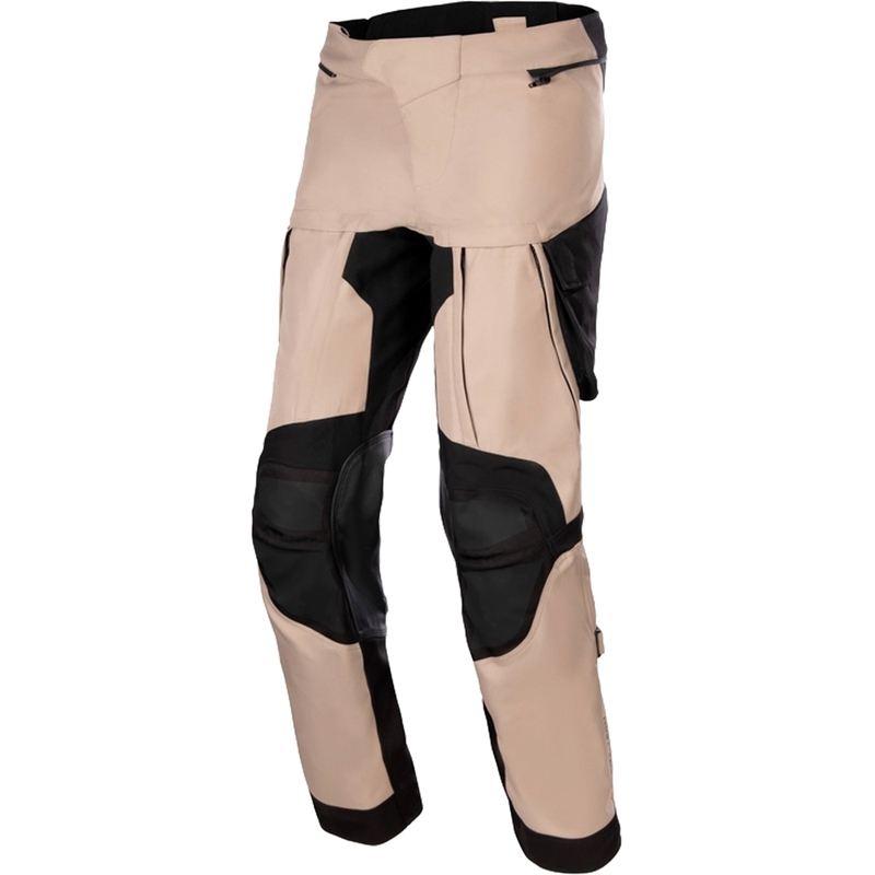 Spodnie motocyklowe Alpinestars Halo Drystar khaki-czarne