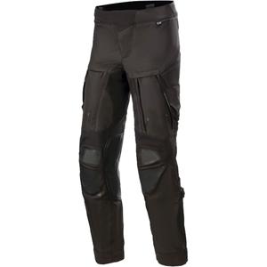 Spodnie motocyklowe Alpinestars Halo Drystar czarno-czarne