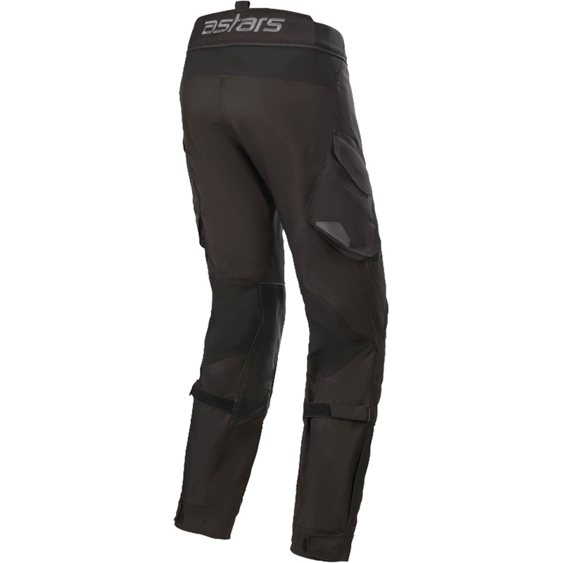 Spodnie motocyklowe Alpinestars Halo Drystar czarno-czarne