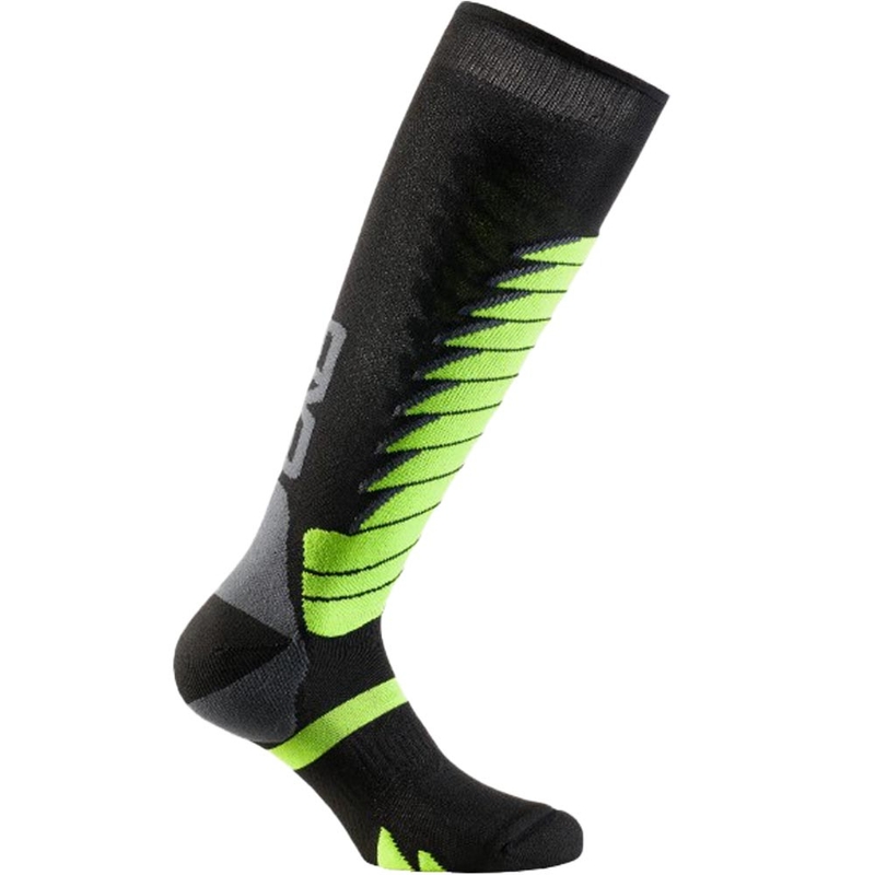 Funkcjonalne podkolanówki SIXS SPEED V3 czarno-zielone